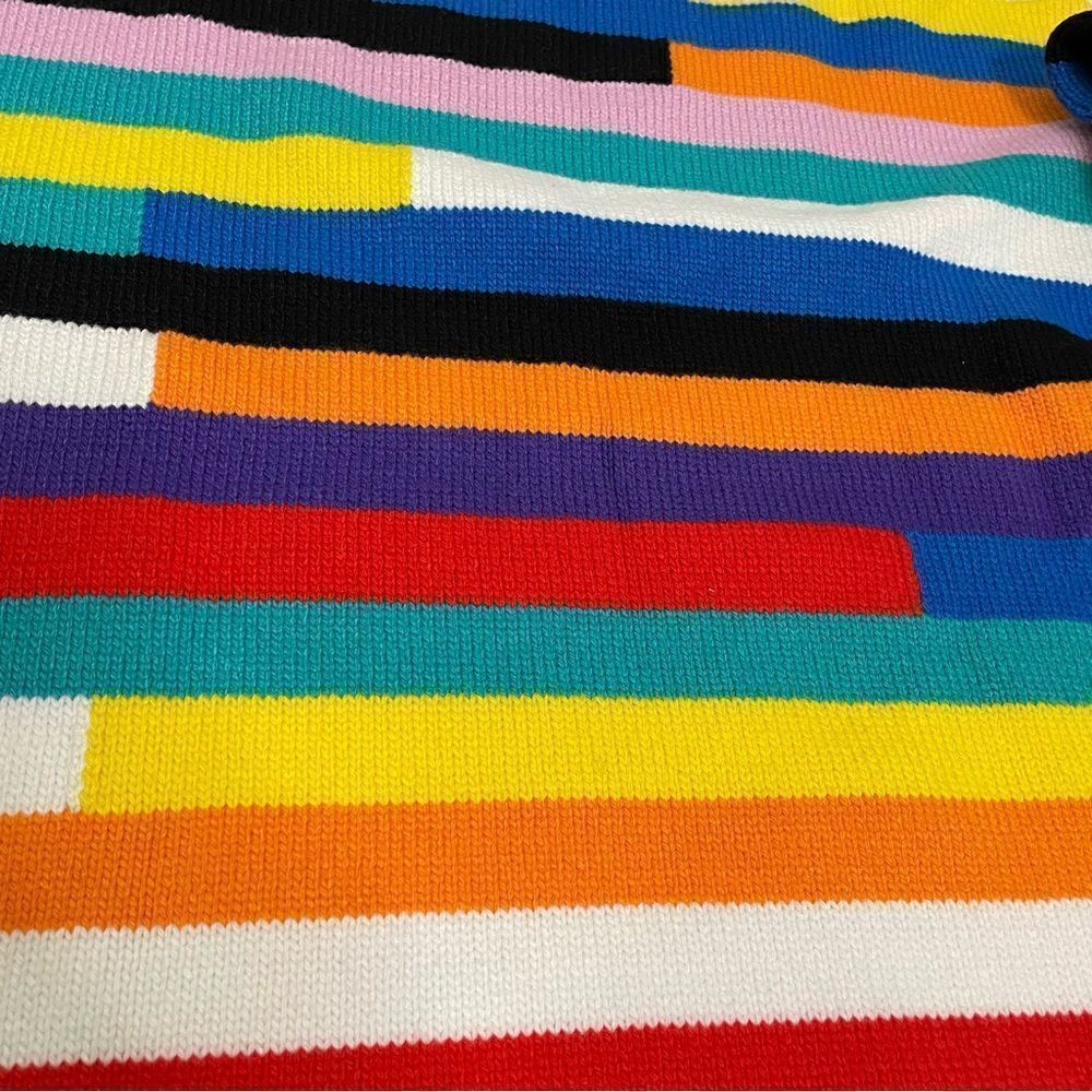 LEGO X Target Mix Stripe Sweater Multicolored Mock Neck - Picture 7 of 10